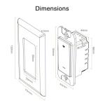 Smart Wi-Fi Light Switch with Alexa & Google Assistant