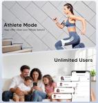 GE Smart Body Weight Scale with 8-in-1 Display