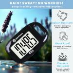 OZO Fitness Clip-On 3D Pedometer for Walking