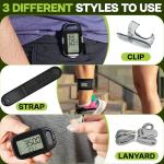 Ankle Activity Tracker Step Counter with Clip