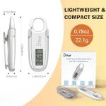 3D Pedometer Step Tracker with Clip and Carabiner