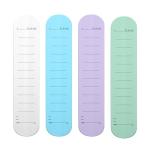 Wrist Notepad Bands: Reusable, Writable, Erasable