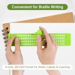 Braille Slate and Stylus Writer Kit for Beginners