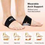 Adjustable Wearable Arch Support Inserts for All