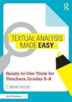 Easy Text Analysis Tools for Grades 5-8 Teachers