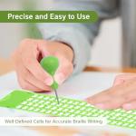 Braille Slate and Stylus Writer Kit for Beginners