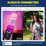 Smart WiFi Light Bulbs Compatible with Alexa/Google