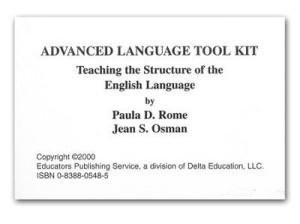 English Language Learning AI Tool Kit