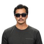 SPY Optic Helm Tech Square Sunglasses - Matte Black