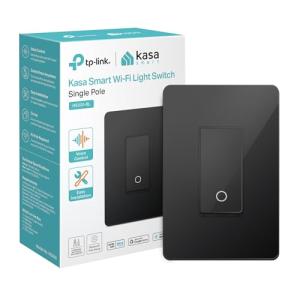 Kasa Smart HS200-BL Wi-Fi Light Switch - Alexa/Google Compatible