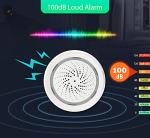 Smart Wi-Fi Alarm: Loud Siren with App Control