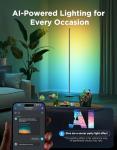 Smart Floor Lamp with Music Sync & 16 Million Colors