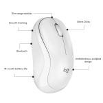 Logitech M240 Silent Bluetooth Wireless Mouse - Off White