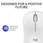 Logitech M240 Silent Bluetooth Wireless Mouse - Off White