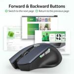 Ergonomic Wireless Mouse with Adjustable DPI