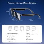 Blackview Smart Glasses with Bluetooth Audio