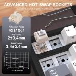 RK Royal Kludge F99 AI Wired Gaming Keyboard