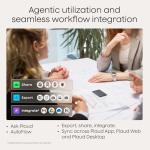 AI Voice Recorder with App Control and 64GB