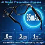 XOOMEER Smart Translation Glasses with ChatGPT