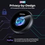 AI Companion Badge: Wearable Bluetooth Translator for 60 Languages