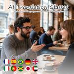 AI Smart Glasses with Color-Change Lenses and Translator