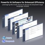 RK Royal Kludge F99 AI Wired Gaming Keyboard