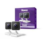 Roku Indoor 1080p Security Camera 2-Pack