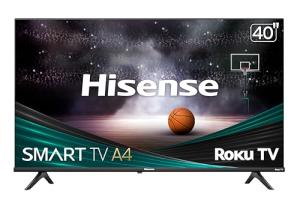 Hisense 40-Inch Smart Roku TV with Alexa