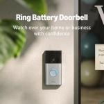 Ring Battery Doorbell: HD Video, Two-Way Talk