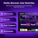 Roku 40-Inch Smart TV with Voice Remote