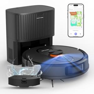 Smart Robot Vacuum and Mop with LiDAR Navigation