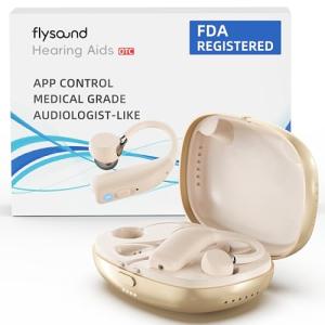 FLYSOUND Nature Pro Hearing Aids with Bluetooth