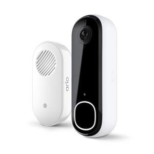 Arlo 2K Video Doorbell with Chime and Smart Features