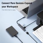 ZOOTEALY AI Voice USB Hub with 3 Ports