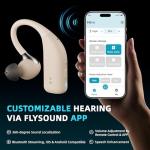 FLYSOUND Nature Pro Hearing Aids with Bluetooth