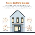 Amazon Basics Color Changing Smart LED Bulbs 4-Pack