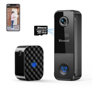 Smart Wireless 2K Doorbell Camera with AI Alerts