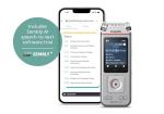 Philips VoiceTracer DVT4115 Voice Recorder with AI Software