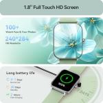 Gydom Smart Watch with Alexa and Fitness Tracking