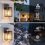 Waterproof Outdoor Wall Sconces - 2 Pack