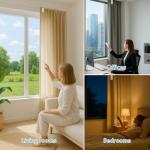 Smart Electric Curtain Opener with Remote Control