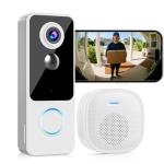 Wireless 2K Video Doorbell with Two-Way Talk