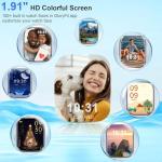 1.91" HD Smartwatch for Calls, Fitness & Tracking