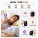 1.83'' HD Smartwatch with Call and Fitness Tracker