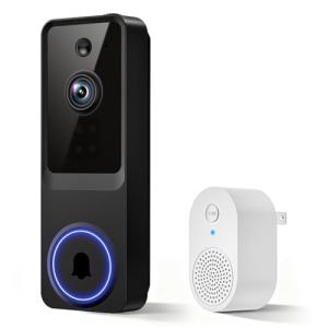 ByteSpin 1080P AI Video Doorbell with Two-Way Talk
