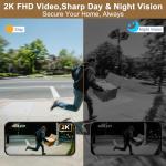 Wireless 2K Video Doorbell with Two-Way Talk