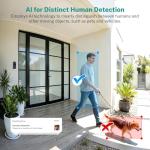 ByteSpin 1080P AI Video Doorbell with Two-Way Talk