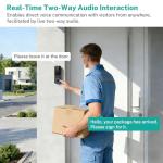 ByteSpin 1080P AI Video Doorbell with Two-Way Talk