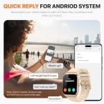 1.83'' HD Smartwatch with Call and Fitness Tracker