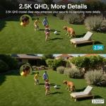 Vimtag 2.5K Outdoor Security Camera with Night Vision